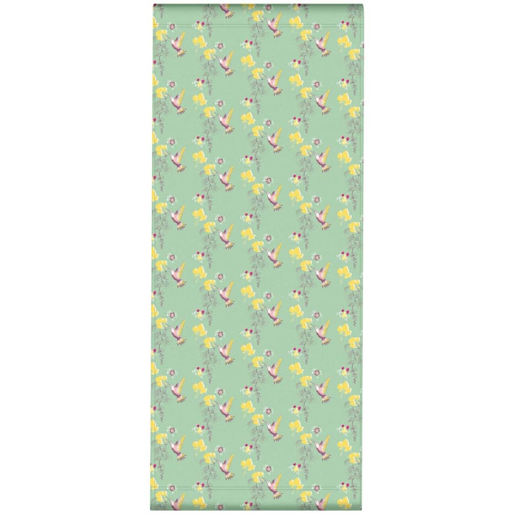Toile outdoor de chaise longue amovible motif oiseaux lagon