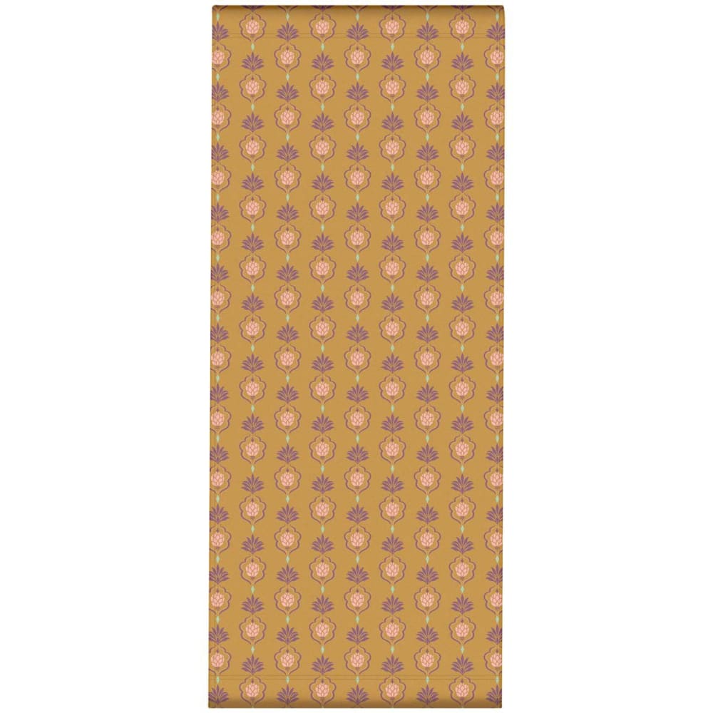Toile outdoor de chaise longue amovible motif ananas tabac