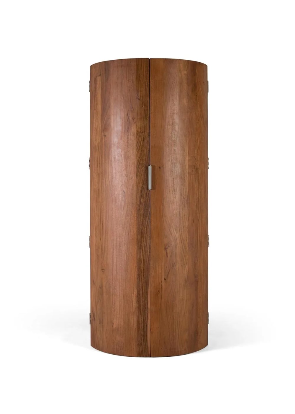GINER Y COLOMER Barschrank mit 2 Türen aus massivem Akazienholz style classic chic Braun
