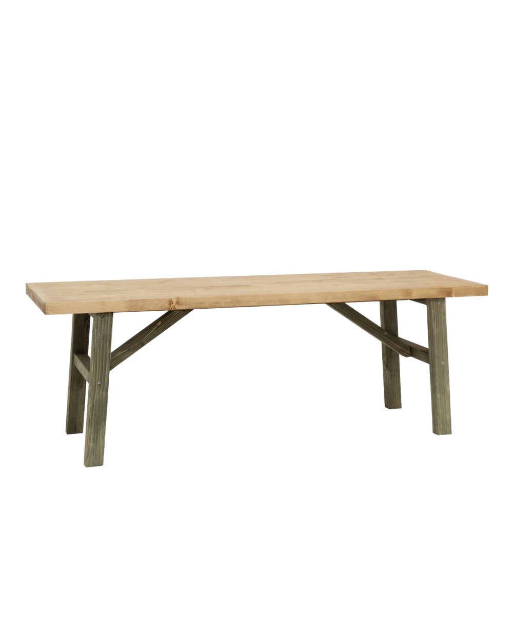 Banc en bois de sapin