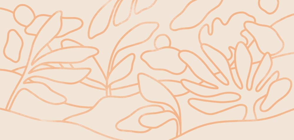Papier peint panoramique beige et orange 450x250cm — vue 3