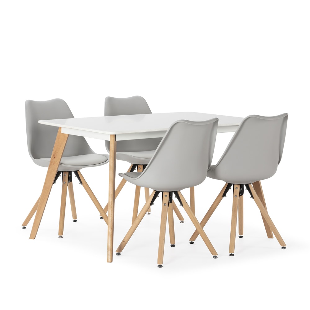 Ensemble table 120x80 - chaises