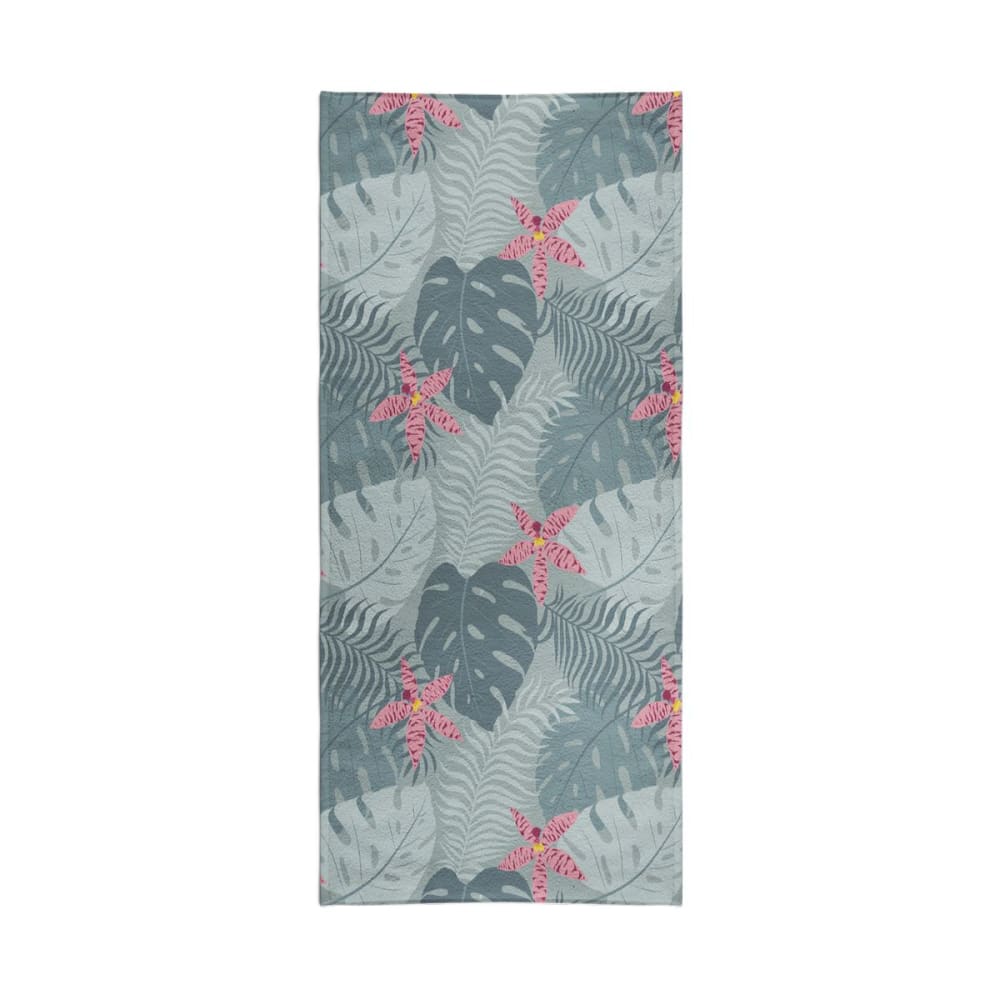 Serviette de plage éponge imprimé  90x170 cm vert clair