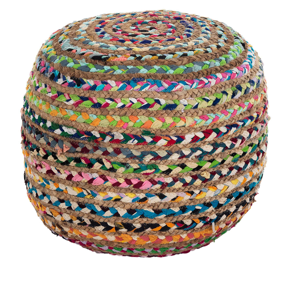 Pouf 100% jute Ø45 H45