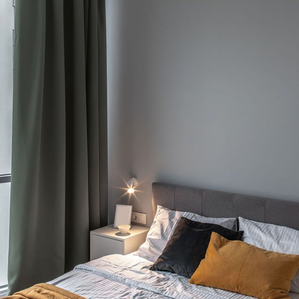 Rideau occultant gris anthracite 140x250