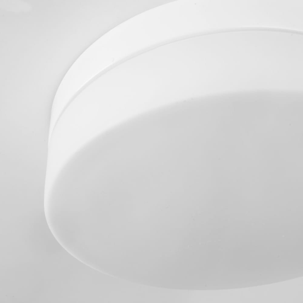 Plafonnier Style Moderne IP20 E27 40W Métal Blanc — vue 4