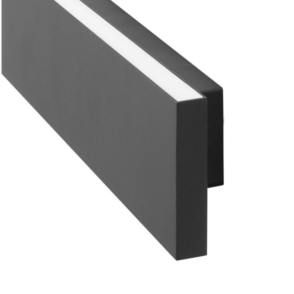 Applique de Salle à Manger LED Aluminium Noir 22x4x8 CM — vue 4