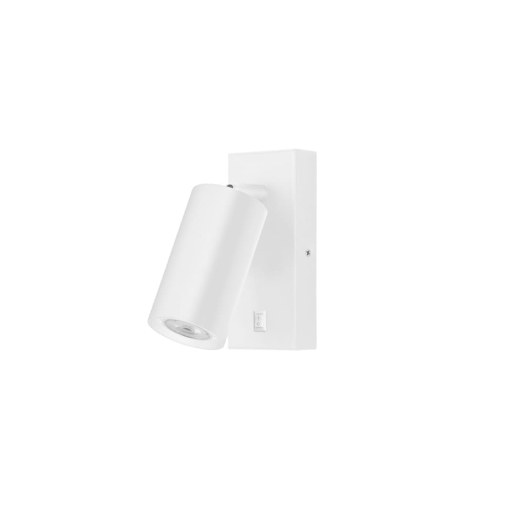 Lampe Lecture Aluminium Blanc 16x6x14 CM