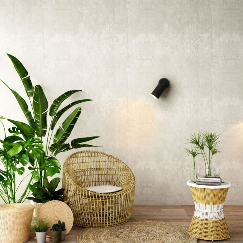 Projecteur Mural Extérieur Acier inoxydable Noir 9x6x7 CM - Maisons du Monde