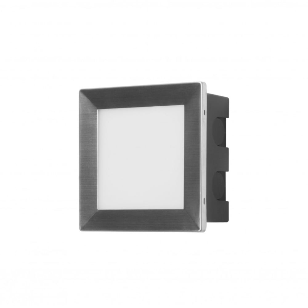 Applique Extérieure LED Acier inoxydable Gris 13x6x13 CM