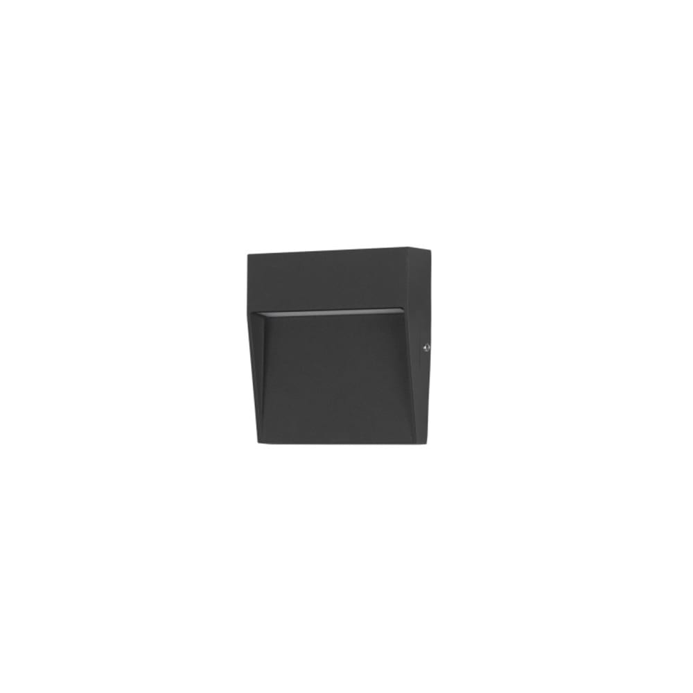 Projecteur LED Aluminium Noir 10x2x10 CM - Maisons du Monde