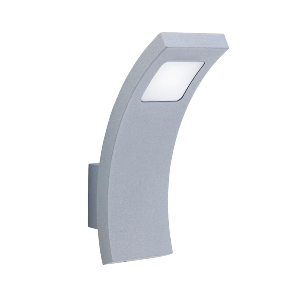 Applique Murale  Aluminium Gris  12x8x21 CM