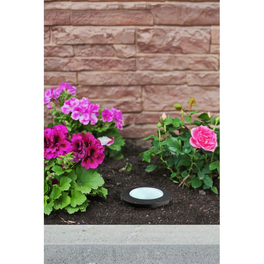 Projecteur Encastrable PVC-Synthétique Noir 17x23x23 CM