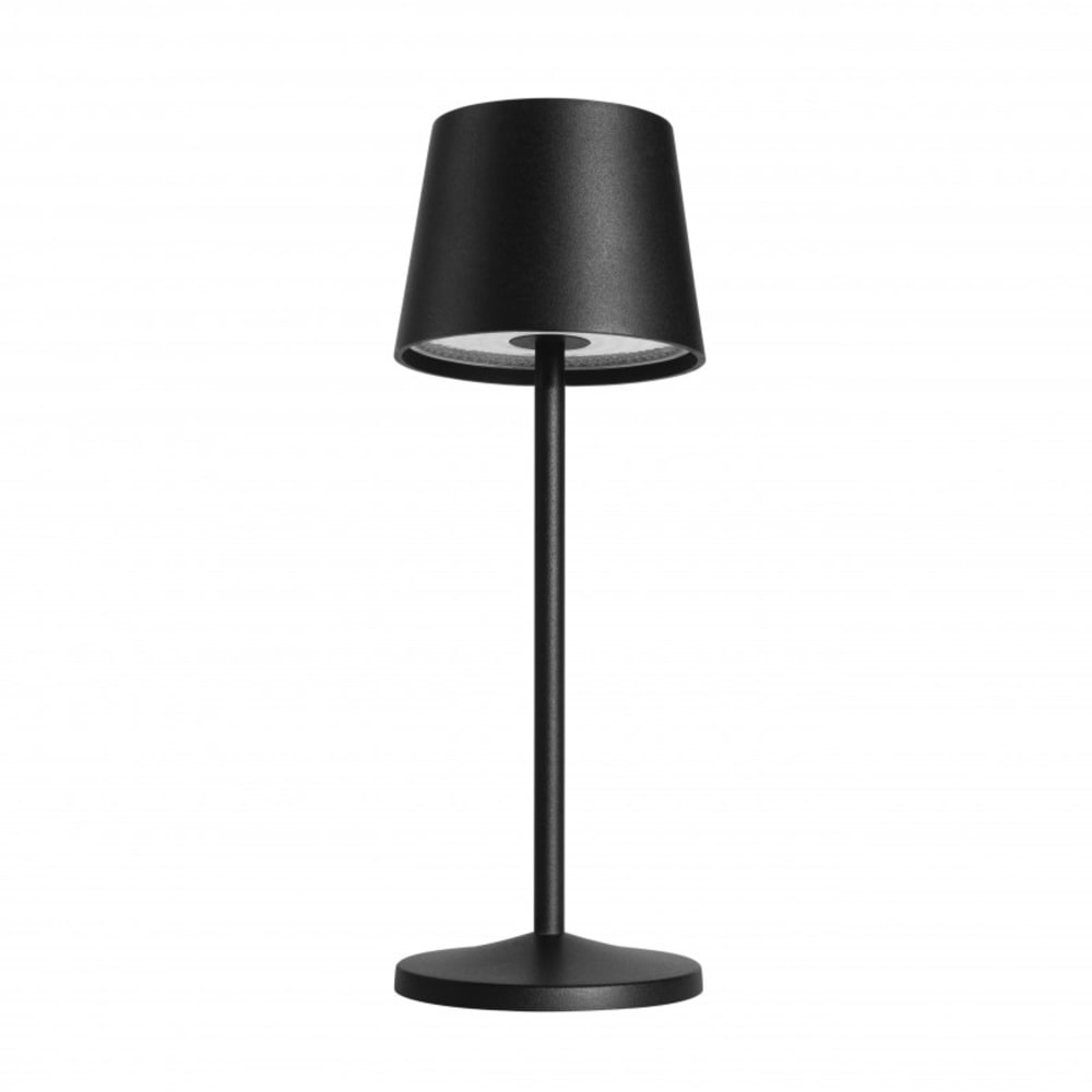 Lampe de Table LED Portable Int./Ext. Noire