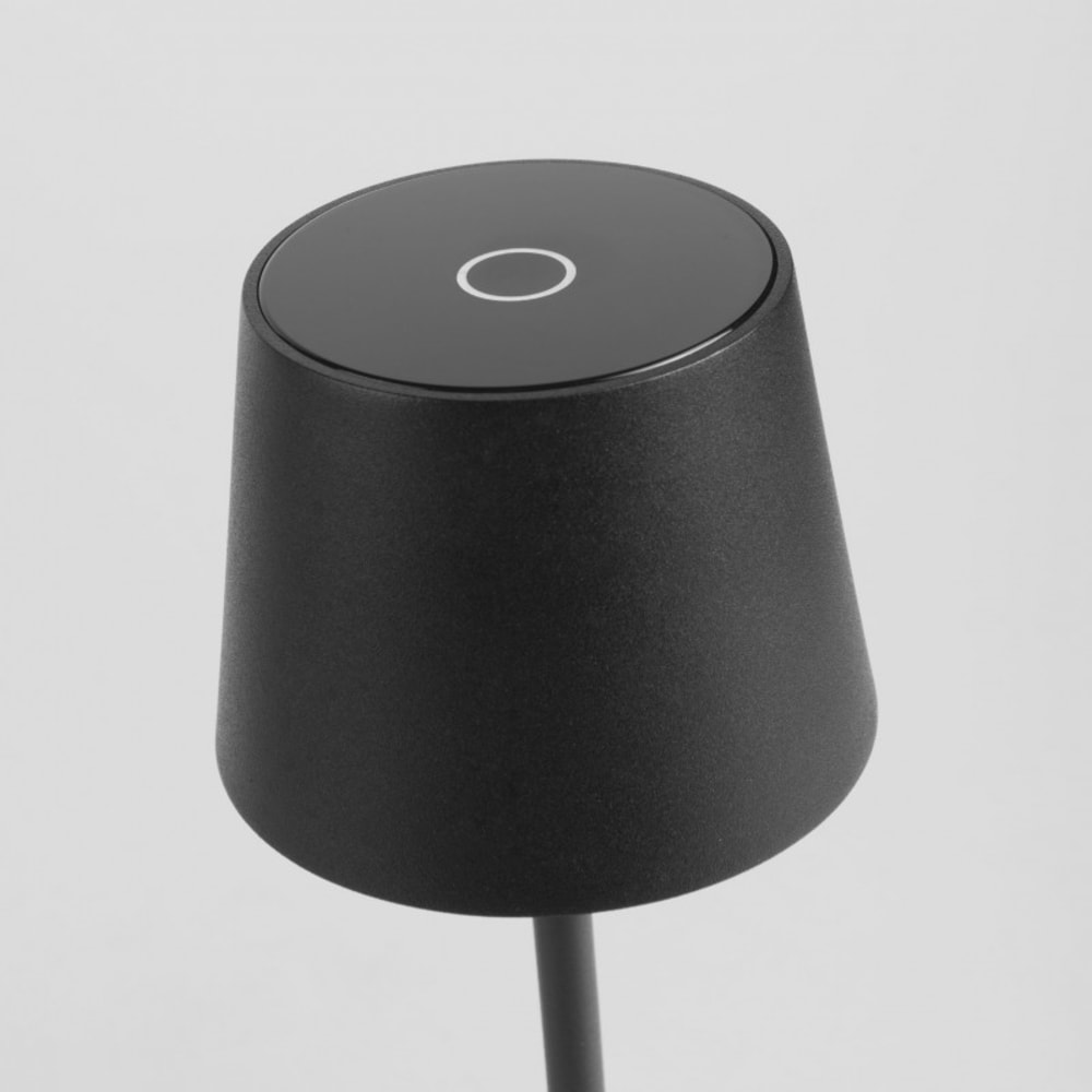 Lampe de Table LED Portable Int./Ext. Noire - Maisons du Monde