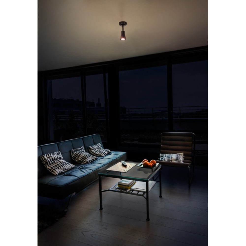 Spot Single Modern Style Acier Marron 8x8x8 CM — vue 4