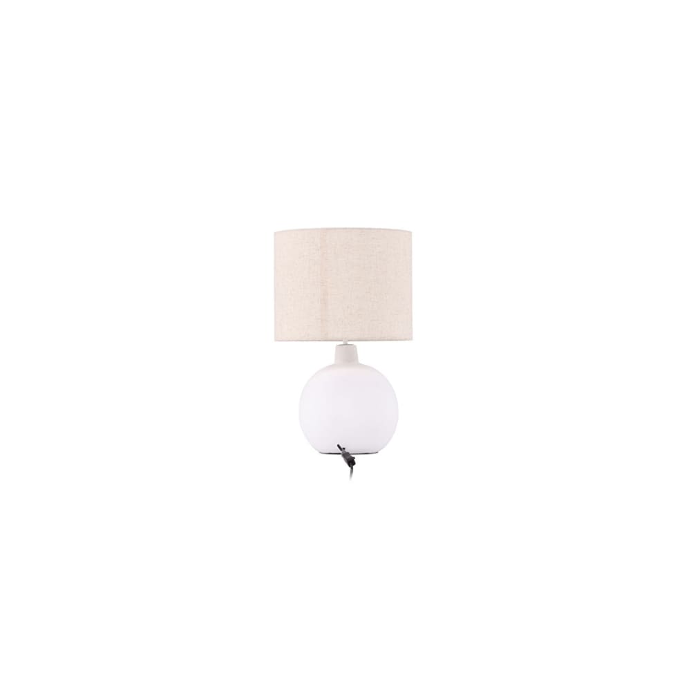 Lampe de table beige — vue 3