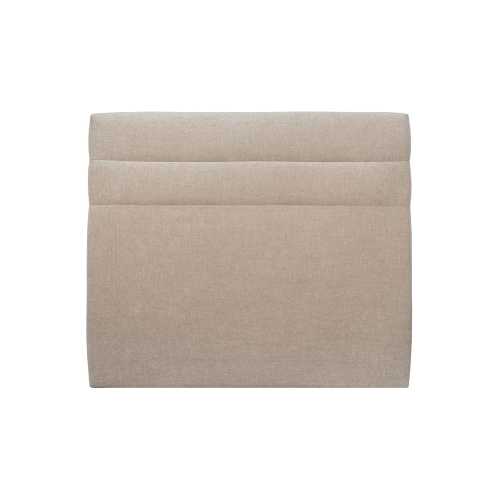 Cabecero 160 cm Lines - Tela Natté Marrón Beige