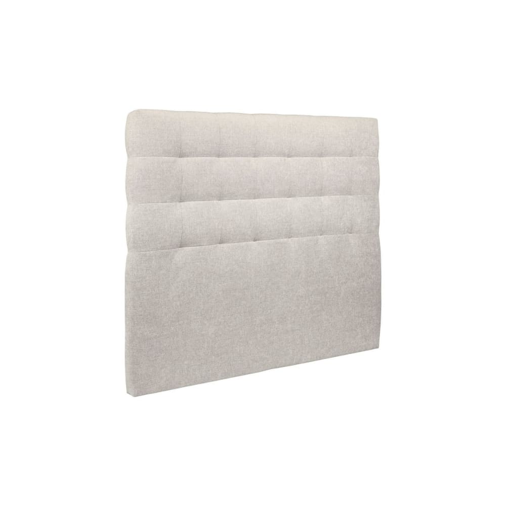 Tete de lit Capitonnée Tissu Beige clair 180x120