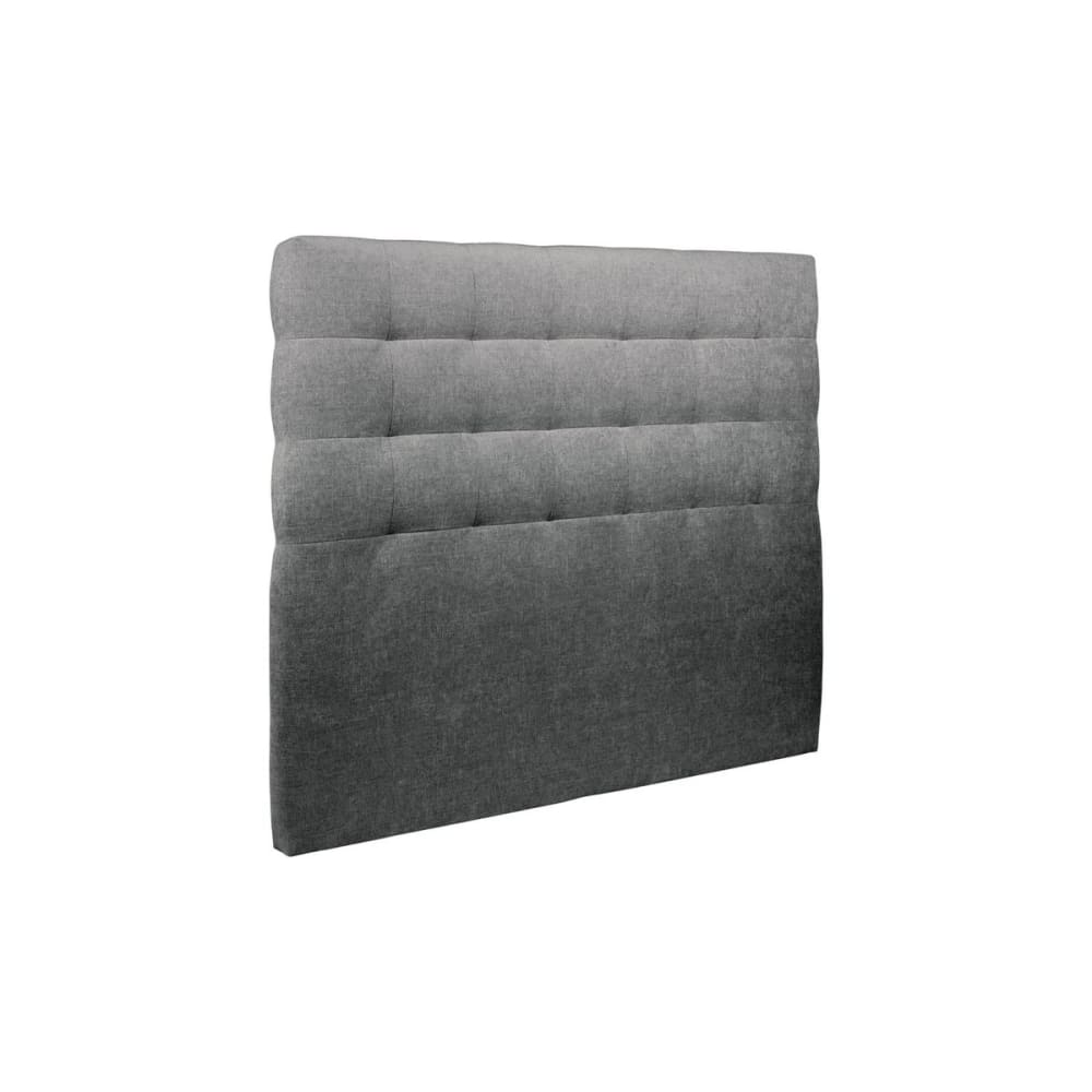 Tete de lit Capitonnée Tissu Gris anthracite 180x120