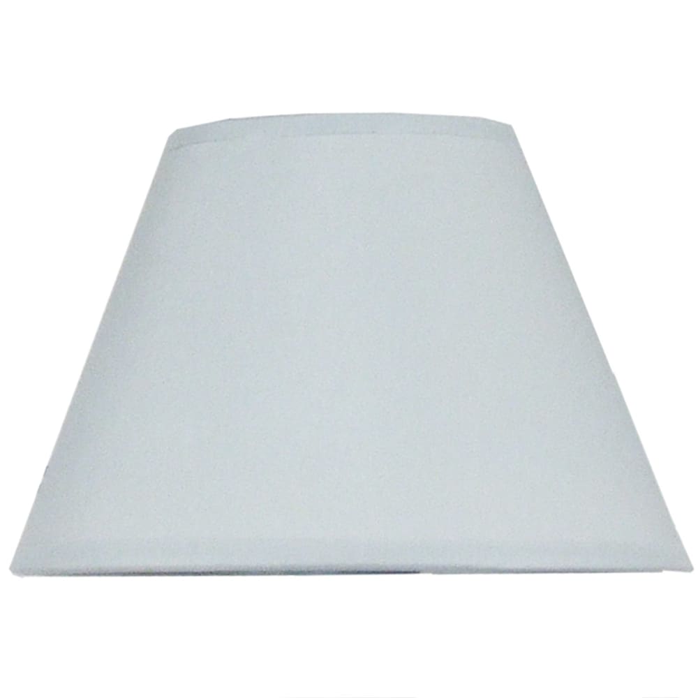 Lustre métal gris abatjour tissu gris — vue 4
