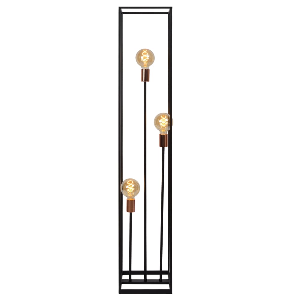Lampadaire en métal noir — vue 4