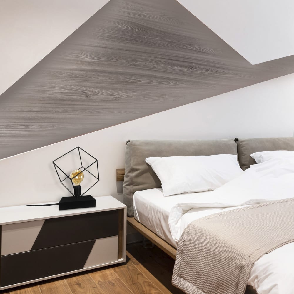 Lampe à poser métal noir — vue 3