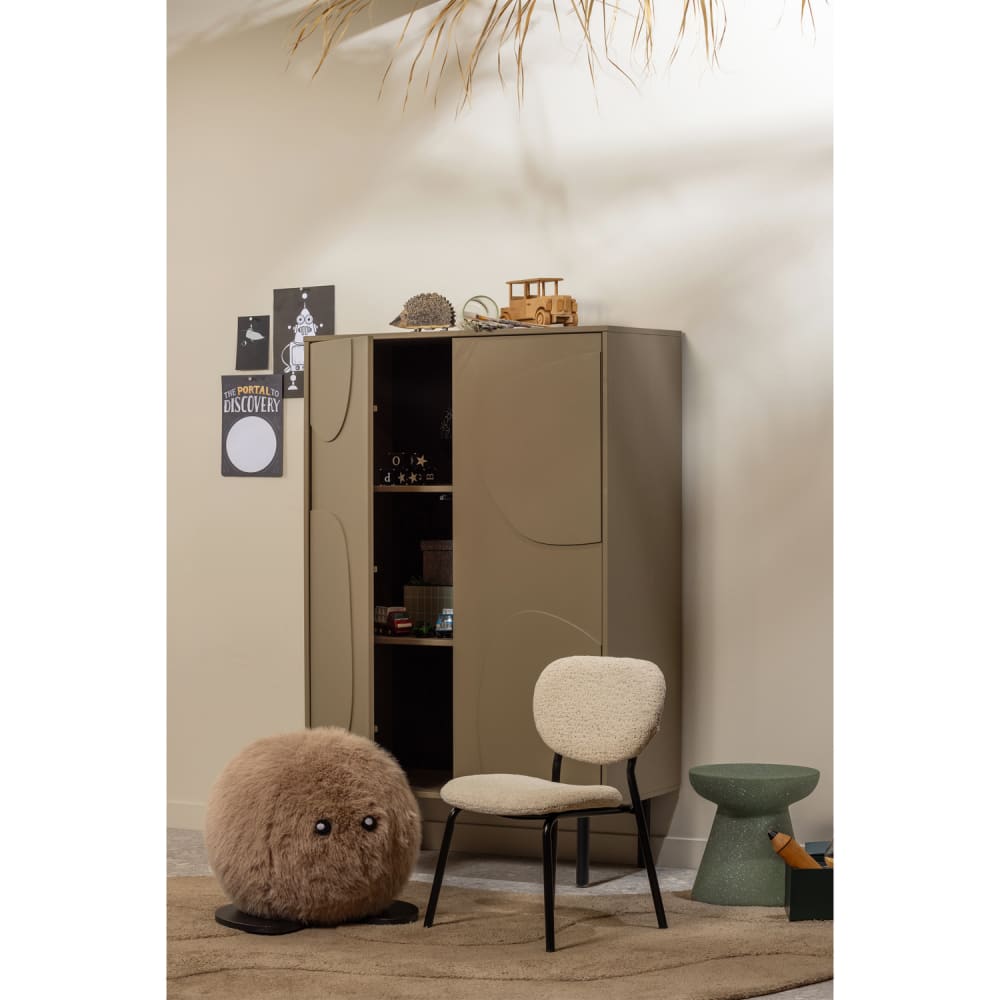 Cadiz armoire de rangement pin mud - Maisons du Monde