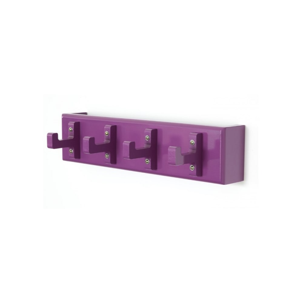 Patere violet avec crochets a cles - Maisons du Monde