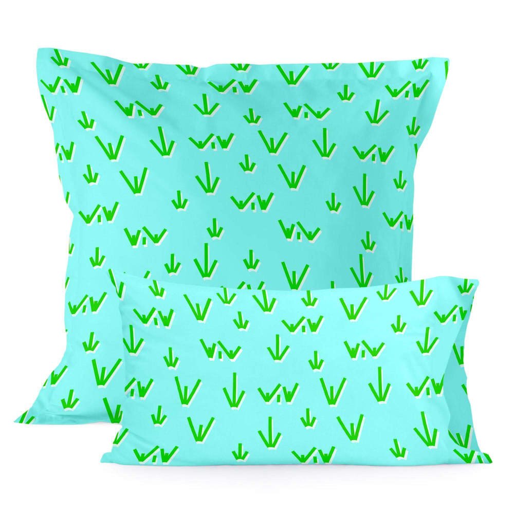 Taie d'oreiller 100% coton multicolore 50x75 cm - Maisons du Monde