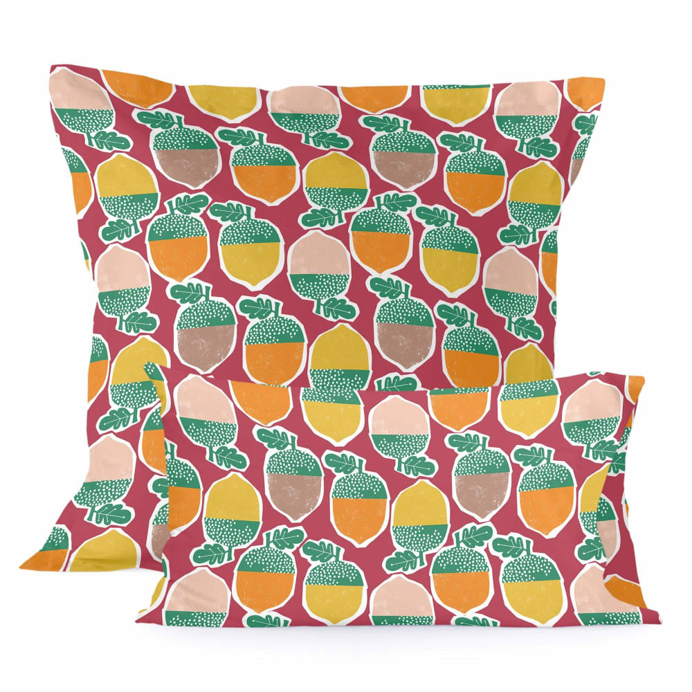 Taie d'oreiller 100% coton multicolore 50x75 cm - Maisons du Monde