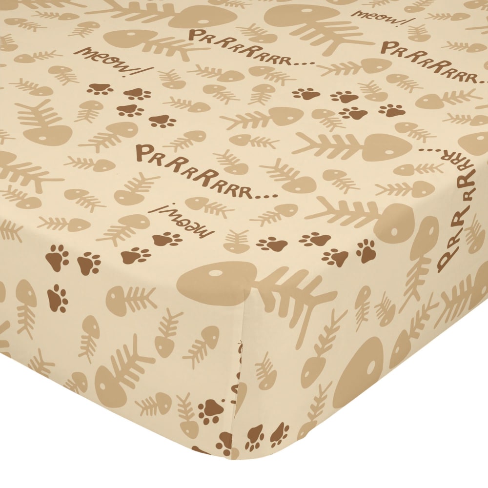 Drap-housse 100% Coton Multicolore 70x140x14 cm (Lit Bébé)