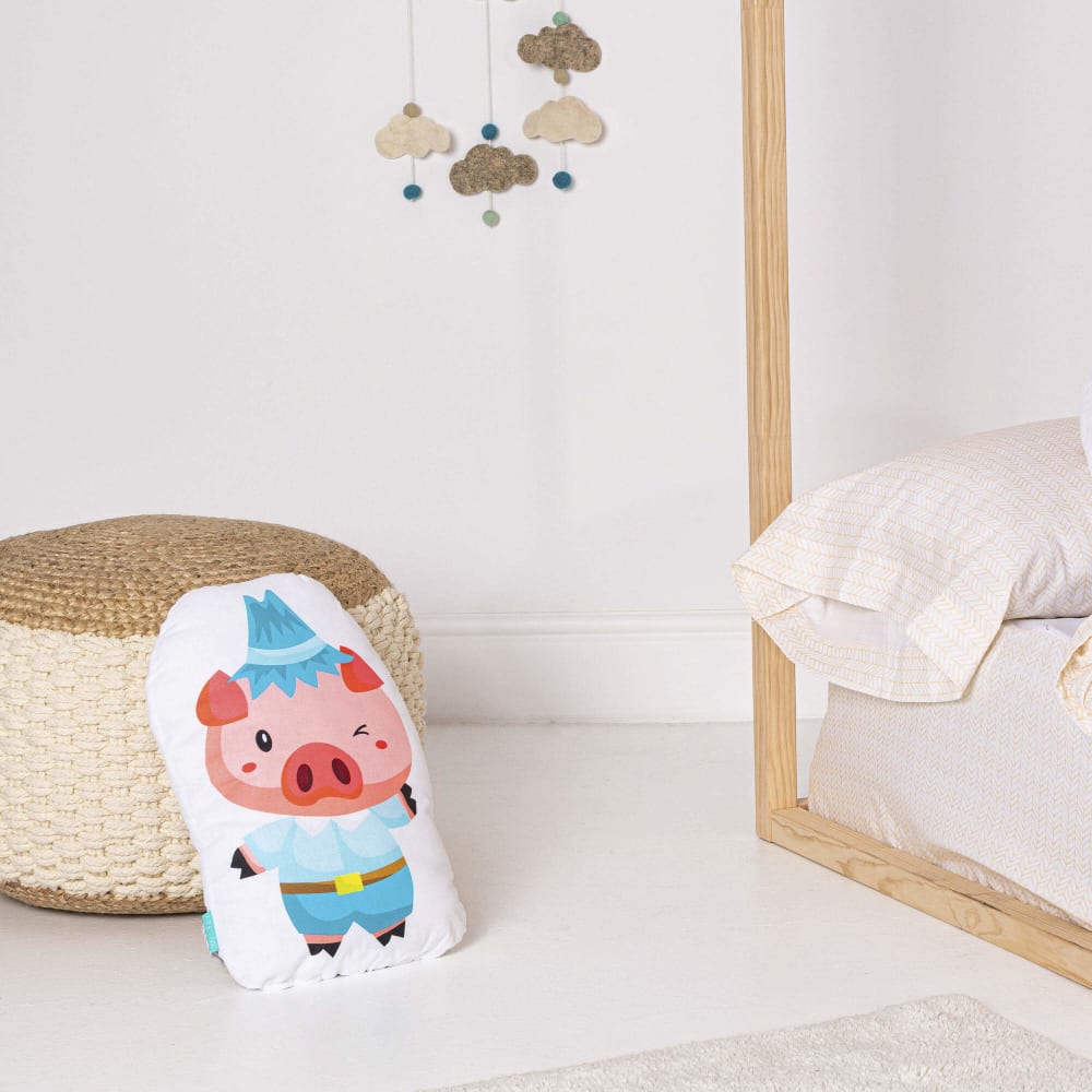 Coussin 100% coton multicolore 40x30 cm - Maisons du Monde