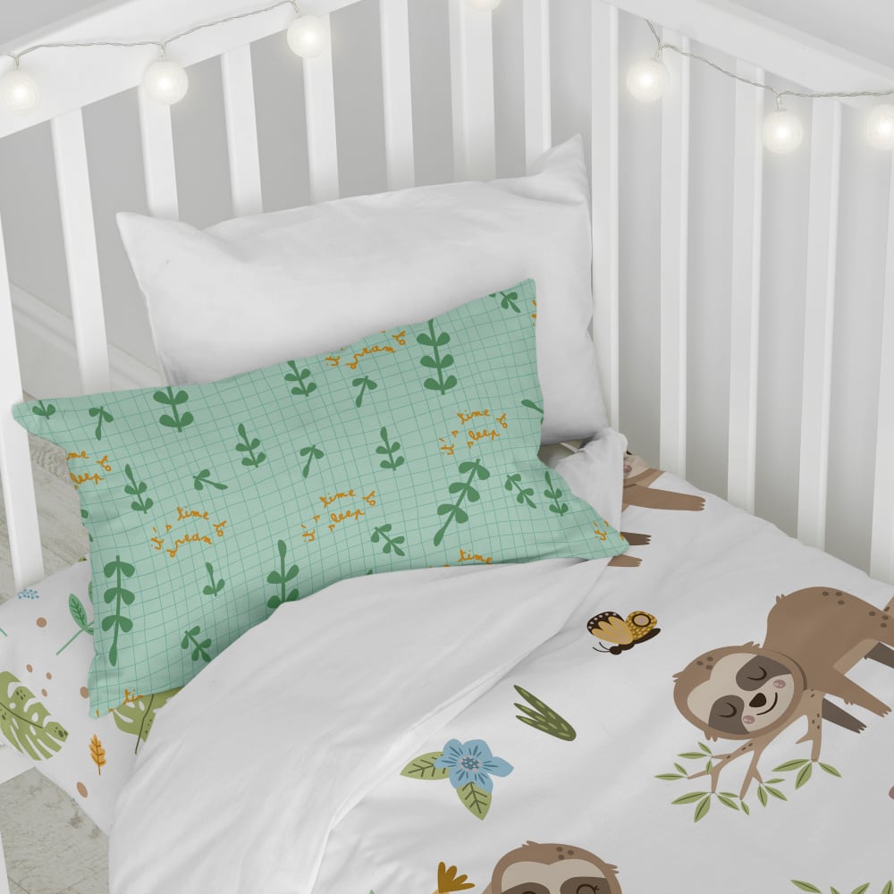 Parure housse de couette 2 pièces multicolore 115x145 cm (lit bébé) - Maisons du Monde