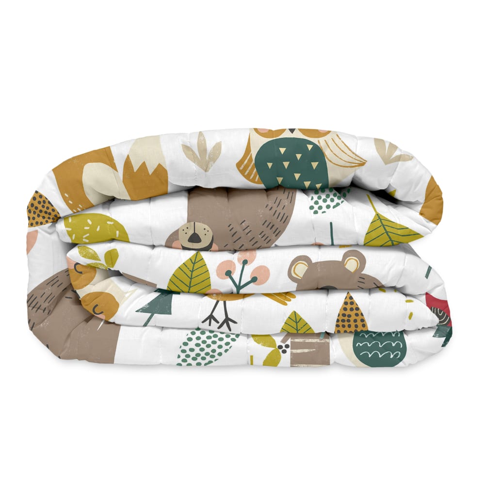 Couvre-lit 100% coton multicolore 100x130 cm (berceau) - Maisons du Monde