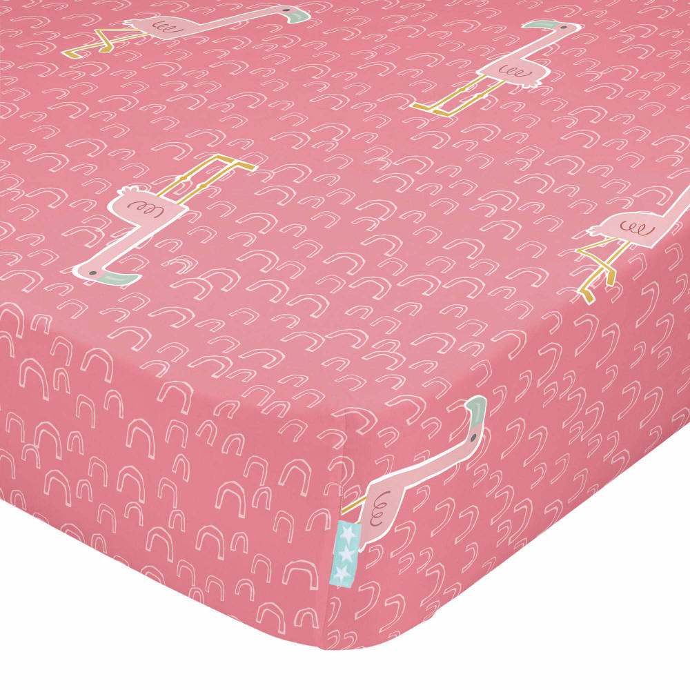 Drap-housse 100% Coton Multicolore 70x140x14 cm (Lit Bébé)