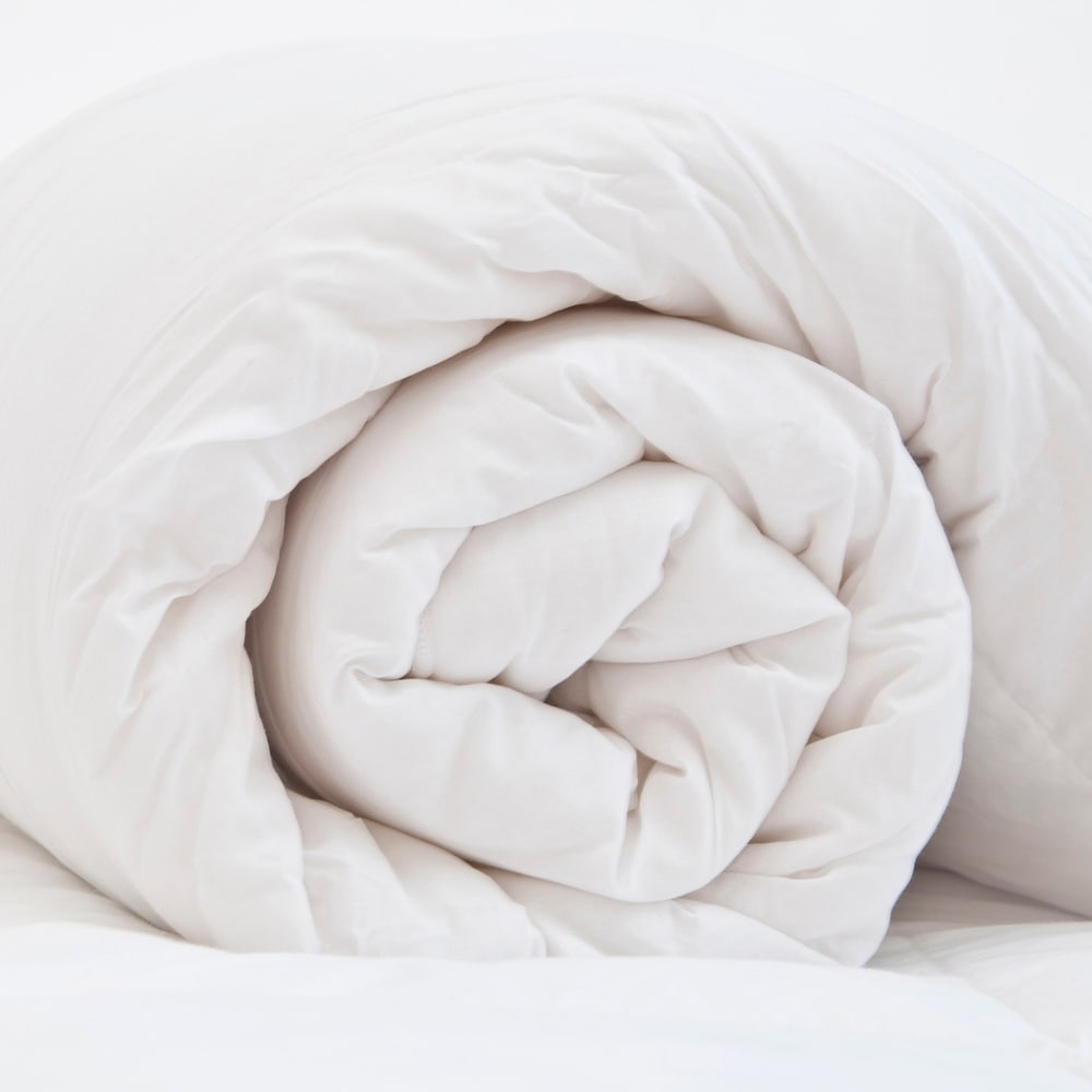 Couette 450 gr 100% microfibre blanc 115x145 cm (lit bébé) - Maisons du Monde
