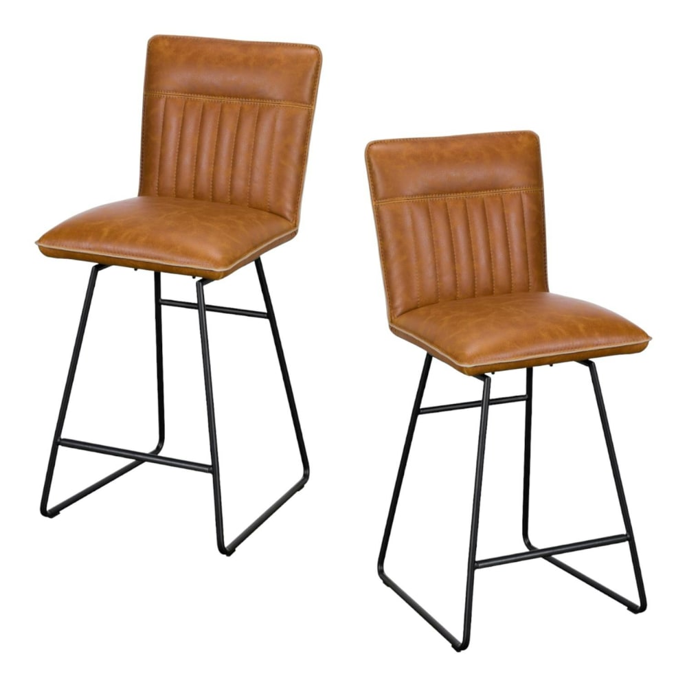 Lot 2 chaises bar