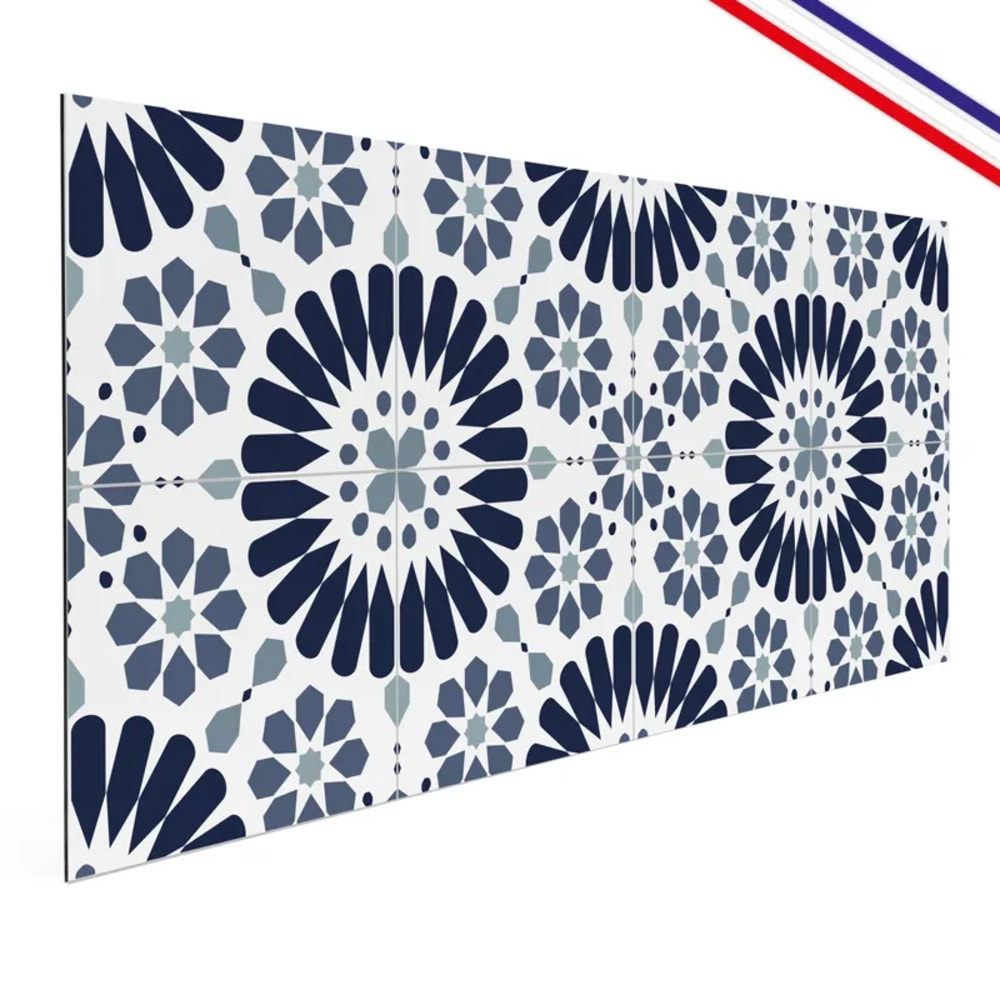 Crédence cuisine en - bleu