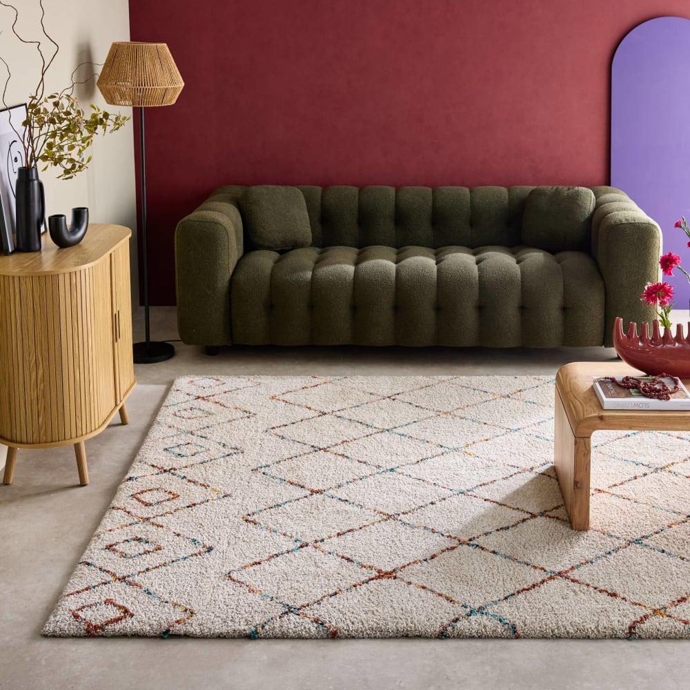 Tapis intérieur shaggy, 160 x 230cm berbère — vue 3