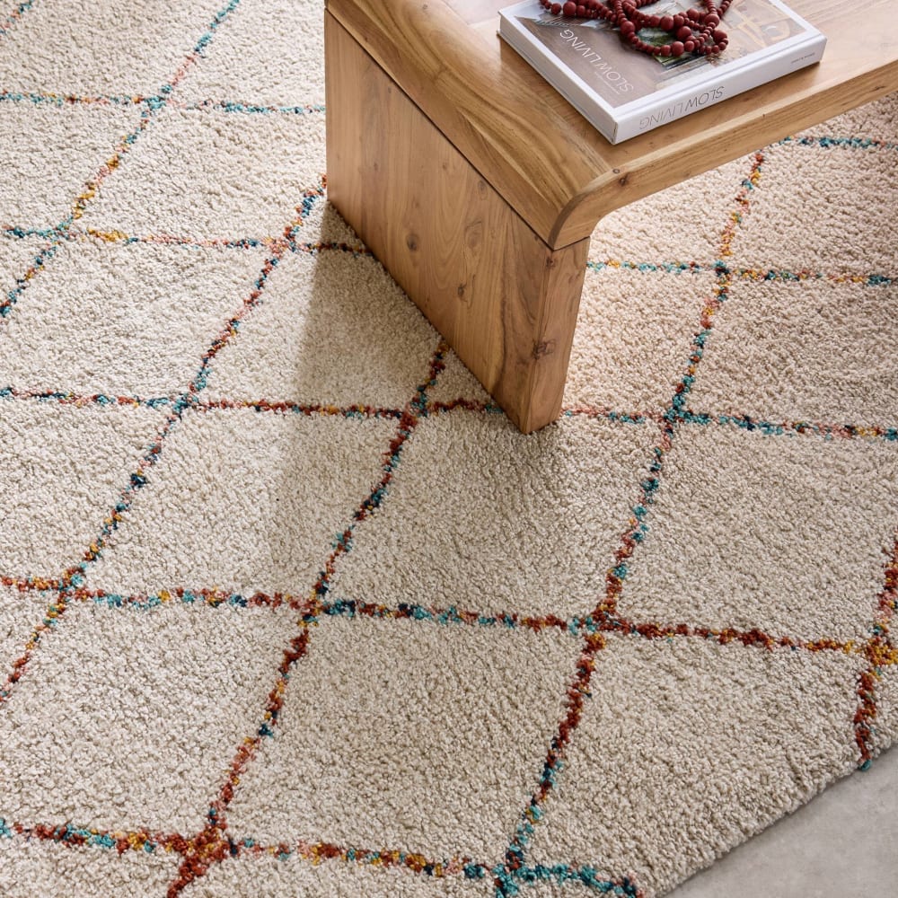 Tapis intérieur shaggy, 160 x 230cm berbère — vue 4