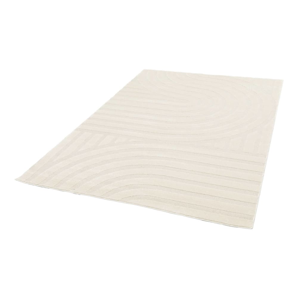 Tapis intérieur motifs arches, 160 x 230cm crème — vue 4