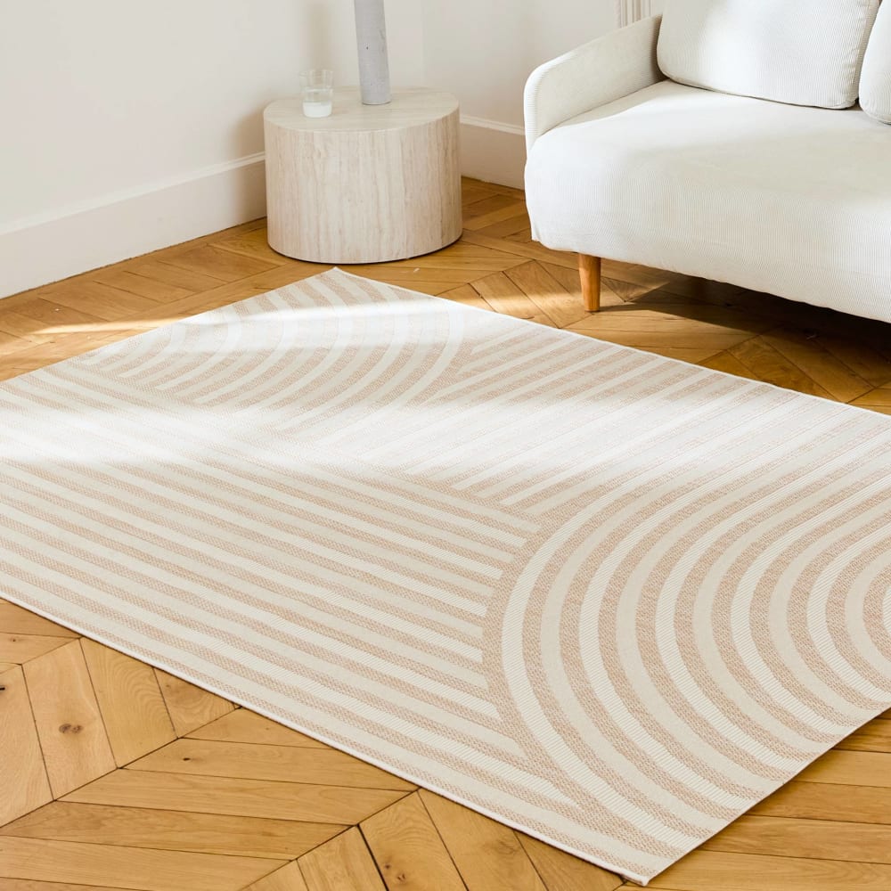Tapis intérieur/extérieur arches beige 160x230cm - Maisons du Monde