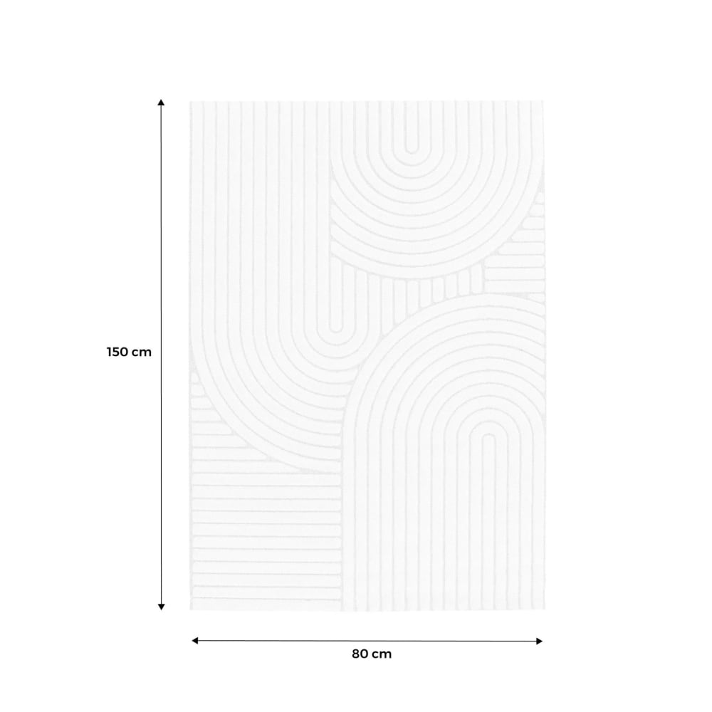 Tapis intérieur motif ethnique arches 80x150cm — vue 4