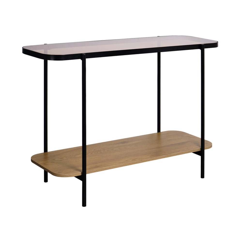Console vintage métal noir double plateaux - Maisons du Monde