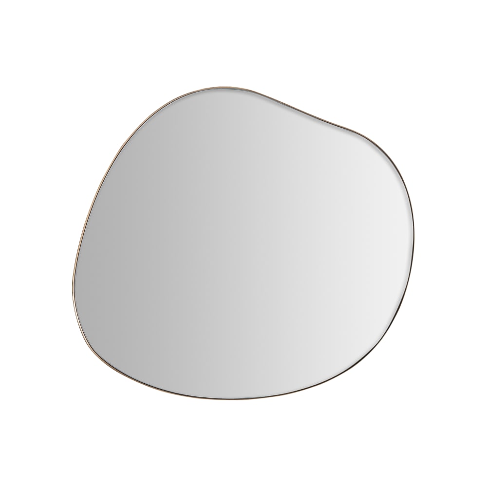 Miroir en fer doré 56x2x59 cm