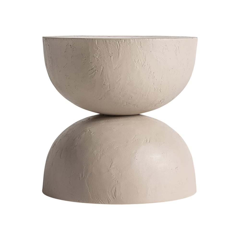 Table basse en argile