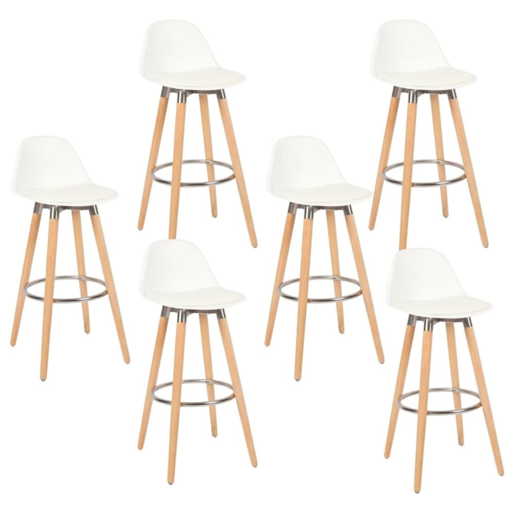 Lot 6 tabourets de bar