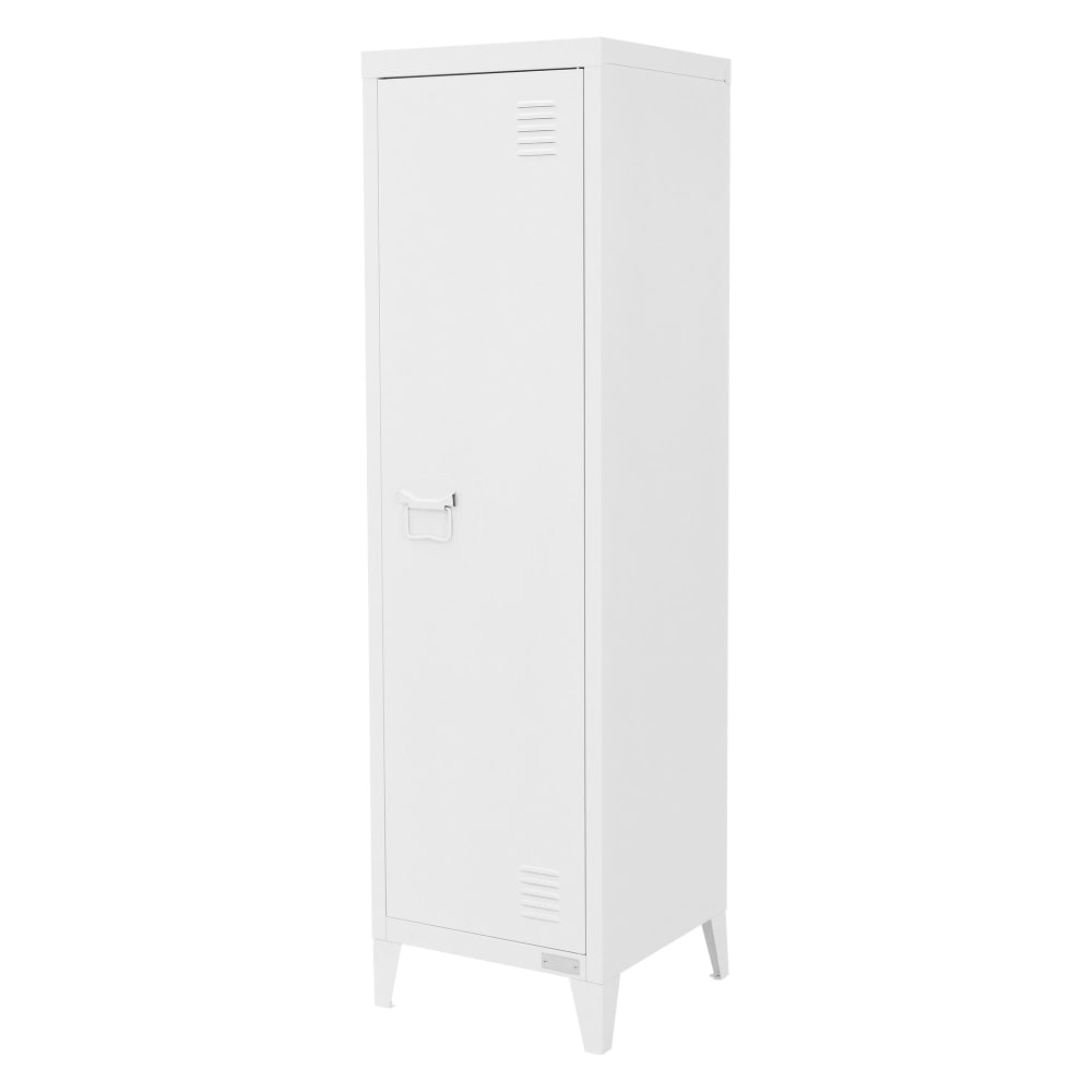 ML-Design Archivador alto de oficina blanco