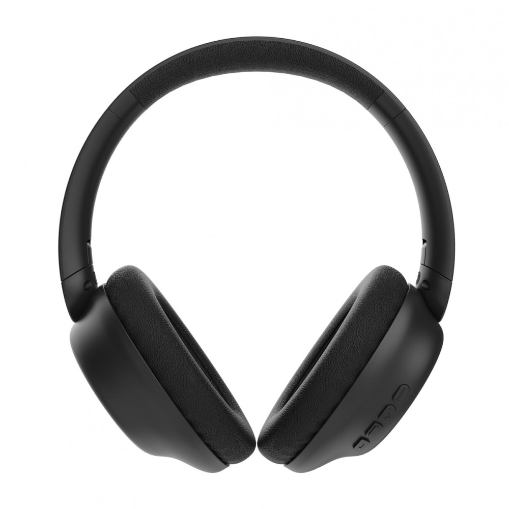 Livoo Casque compatible bluetooth en abs recyclé noir - Pvc - Poly Chlorure De Vinyle